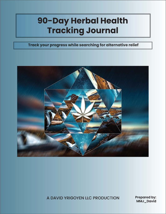 90-Day Herbal Health Tracking Journal | Digital Files | prepared by: MMJ_David