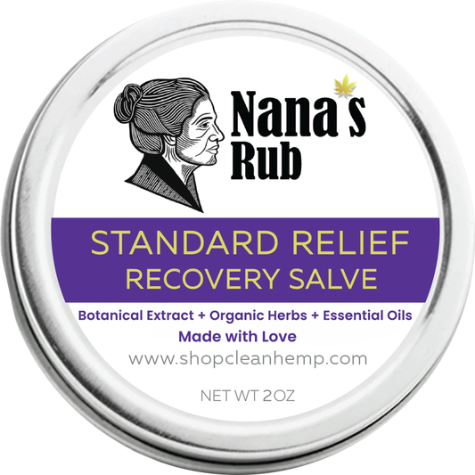 Nana's Rub Standard Relief Recovery Salve | Organic Herbs + Essential oils