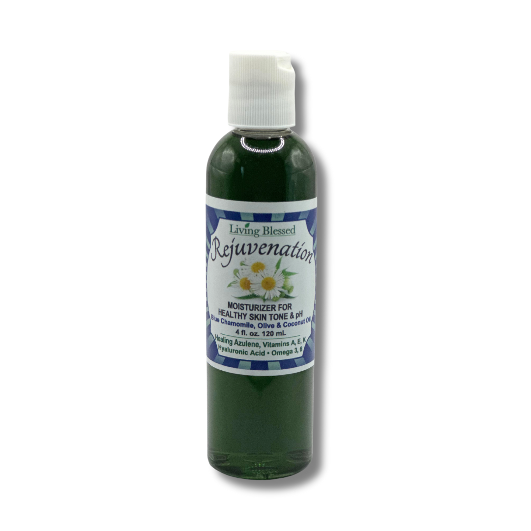 Formulated with clean, organic botanical ingredients - like blue chamomile